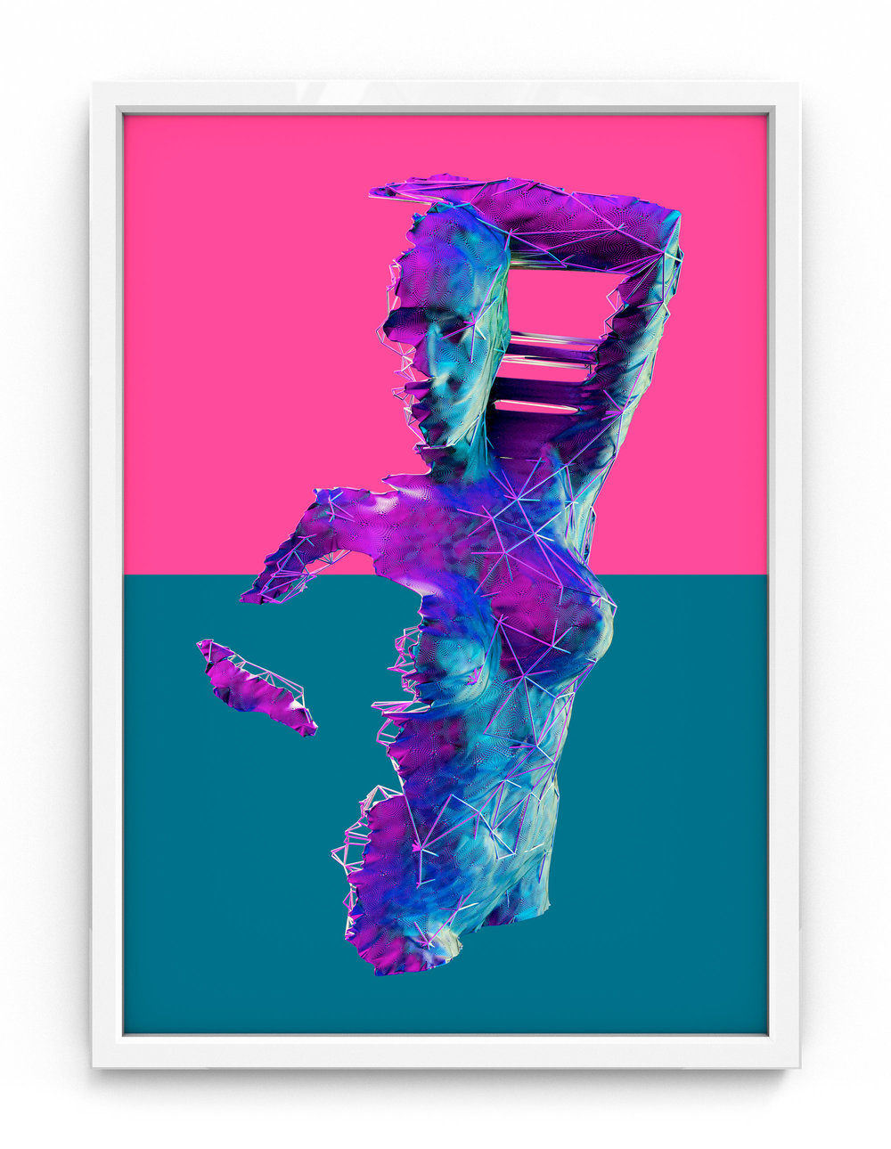 Artwork “Interlace Sunset”