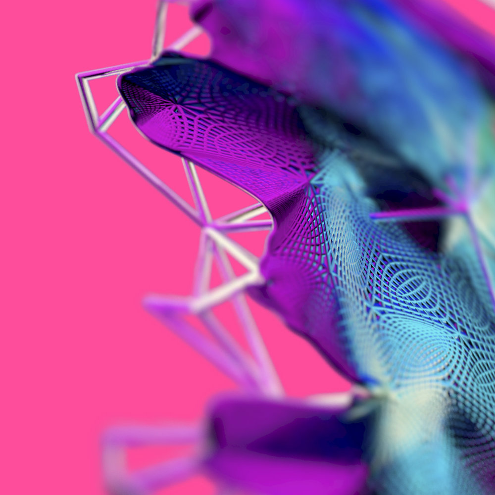 Artwork “Interlace Sunset”