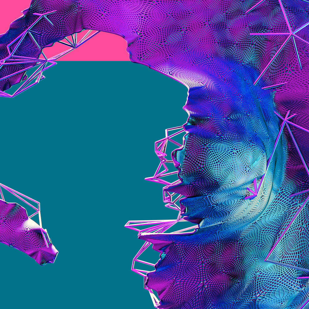 Artwork “Interlace Sunset”